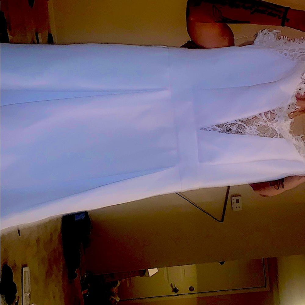 White dress